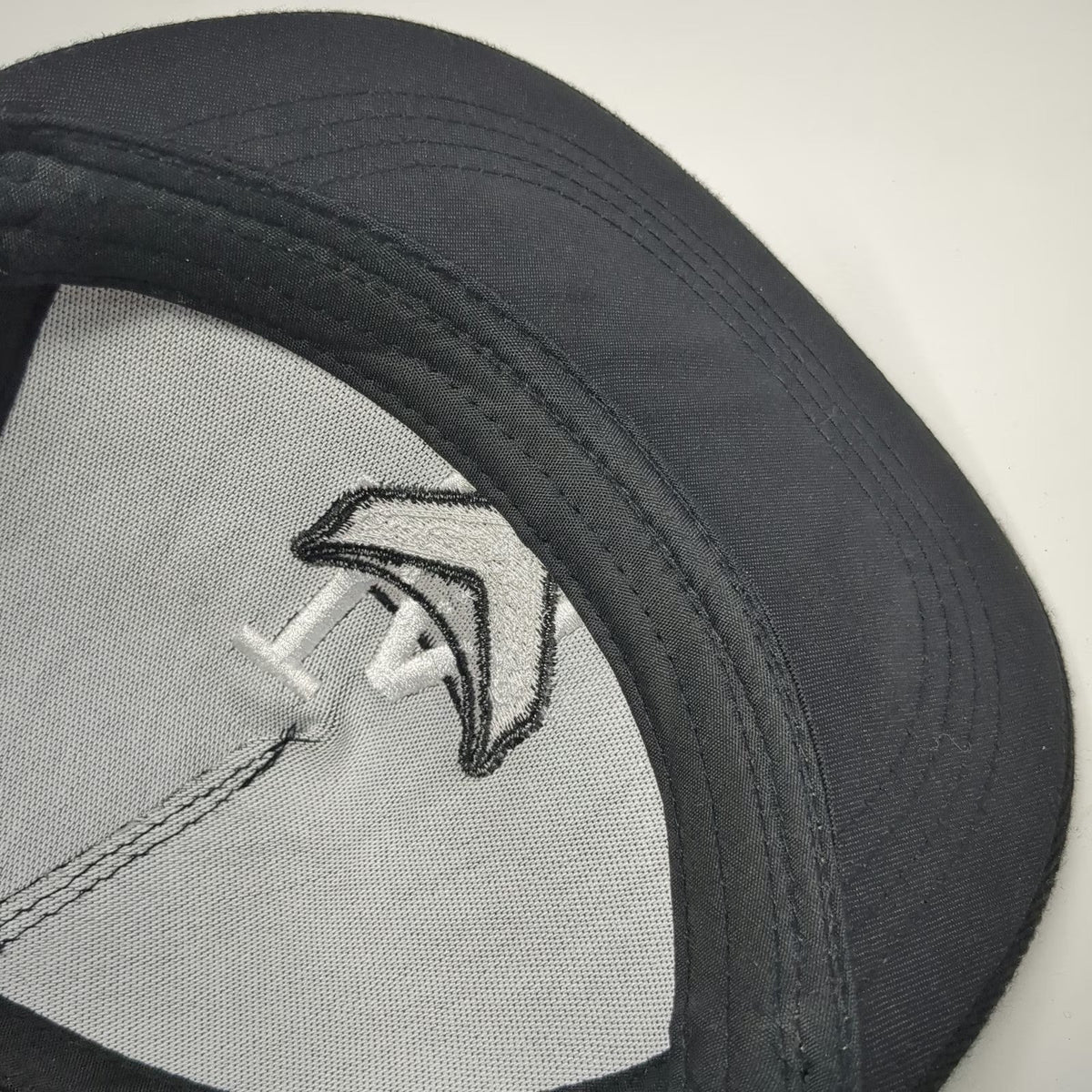 5 Panel Black One Size LA Los Angeles Crimes Bandana Paisley Hat Flat Brim Logo