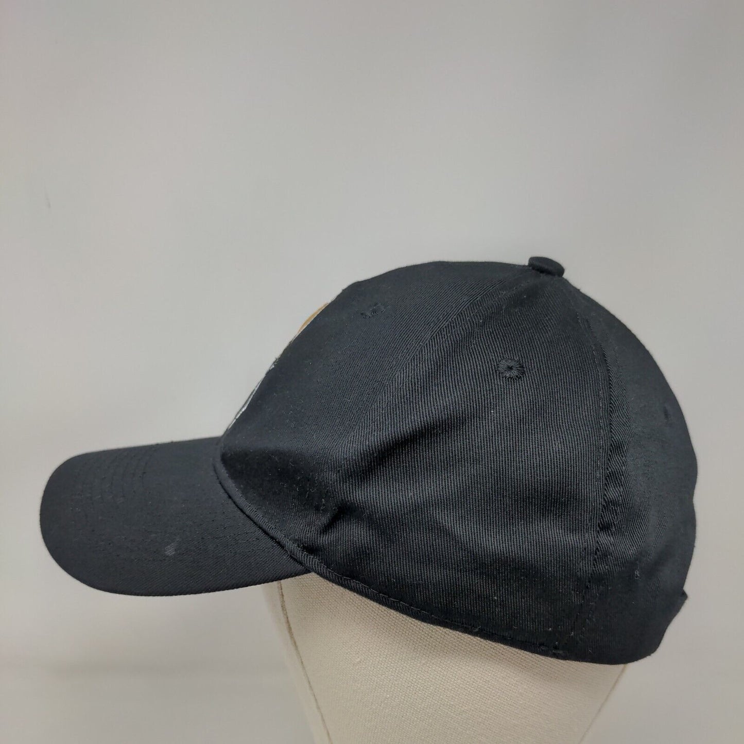 Jacksonville Jaguars Strapback Hat Black Embroidered Logo Awareness Ribbon NFL