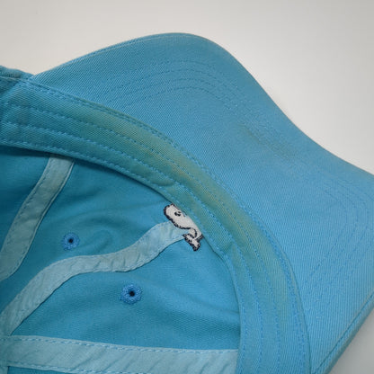 Whale Logo Slideback Hat Blue One Size Solid Adjustable Vineyard Vines