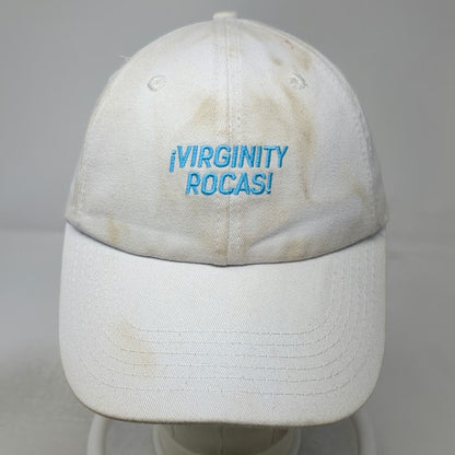 Danny Duncan Virginity Rocas Baseball Cap White One Size Slideback Hat Cotton