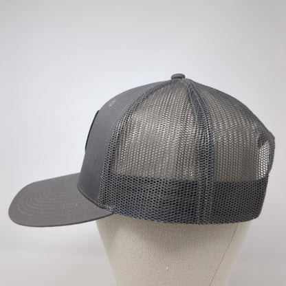 Perpetua Resources Snapback Trucker Hat Gray One Size Mesh Back Outdoor