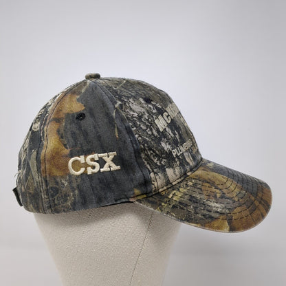 McKendree's Plumbing & Heating, Inc. Strapback Hat Multi One Size Camo