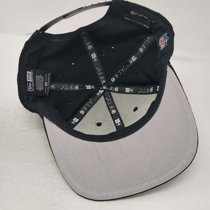 Denver Broncos NFL New Era Snapback Hat Black One Size 9FIFTY Logo Original Fit