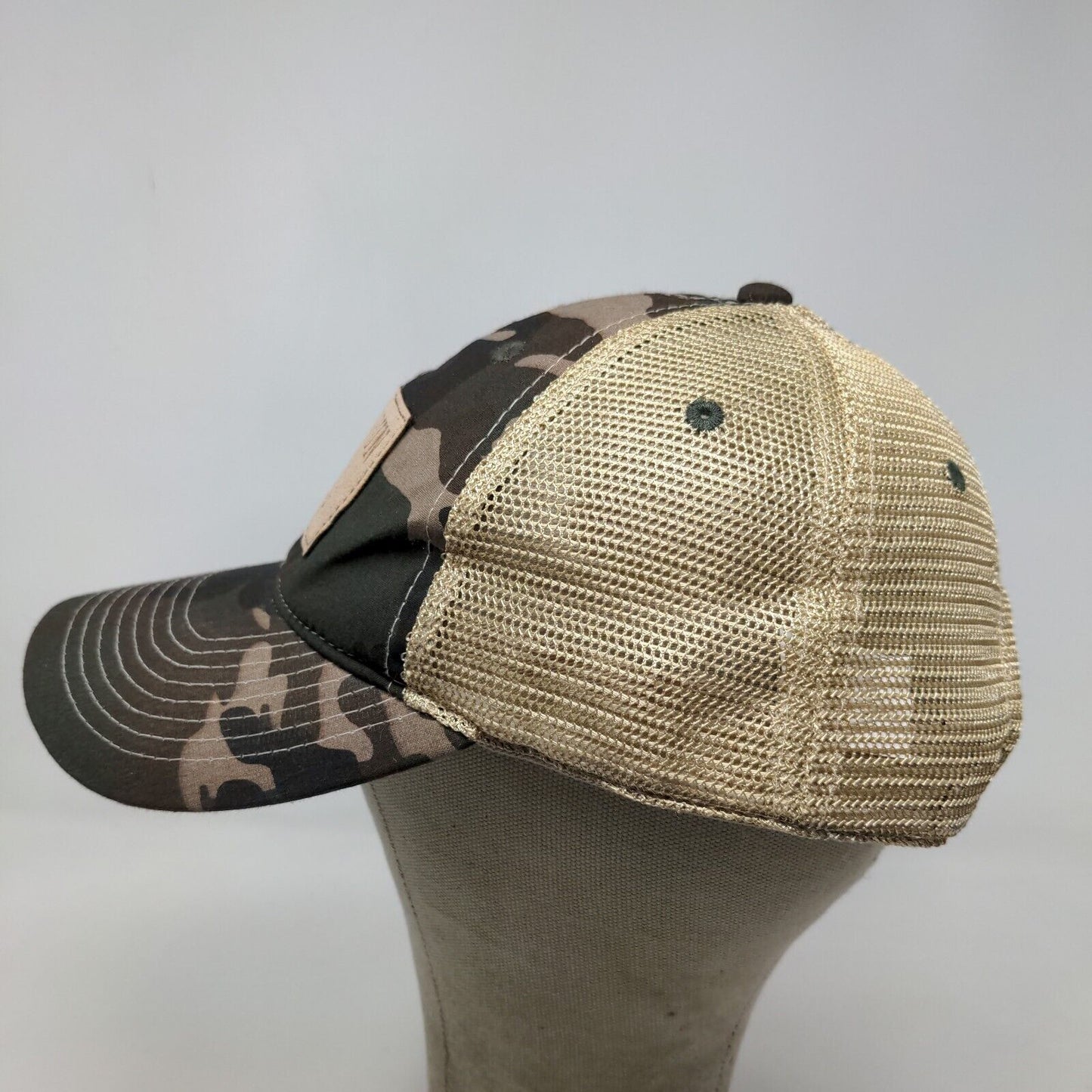 Artisans Men's Snapback Mesh Back Camo Hat Turkey Run State Park Polycotton