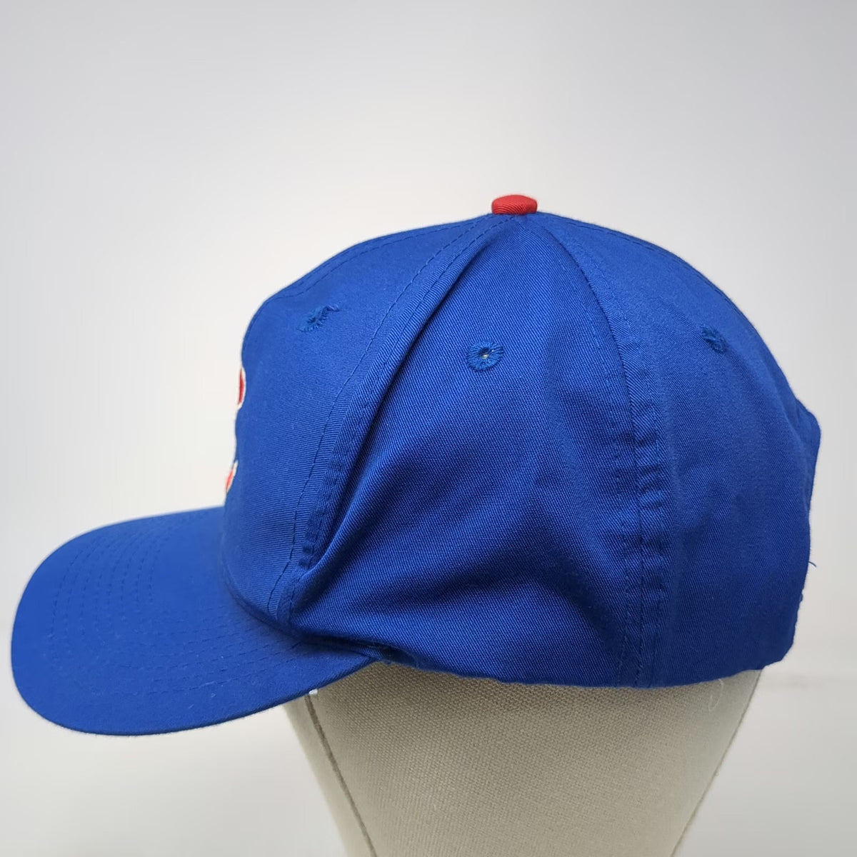 Chicago Cubs MLB Twins Snapback Hat Blue OSFM Embroidered Logo Grey Underbrim