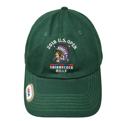 2018 US Open Shinnecock Hills USGA Member Slideback Hat Green OS Adjustable