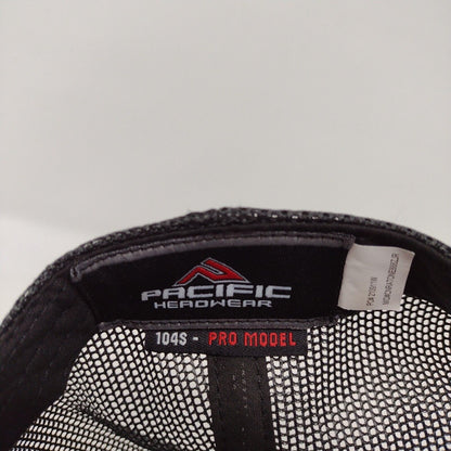WWT Construction Snapback Trucker Hat Gray OSFA Adjustable Mesh Pacific Headwear