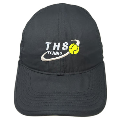 Nike Baseball Cap Black One Size Featherlight Dri-Fit THS Tennis Hat Adjustable