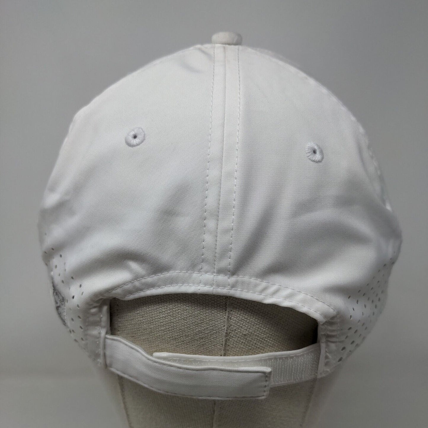 Gettin' Toasted Strapback Hat White OSFM Embroidered Breathable The Game