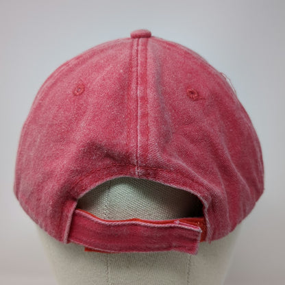 Lucky 7 Hollywood California 1904 Red Baseball Cap OSFM Strapback Hat Adjustable