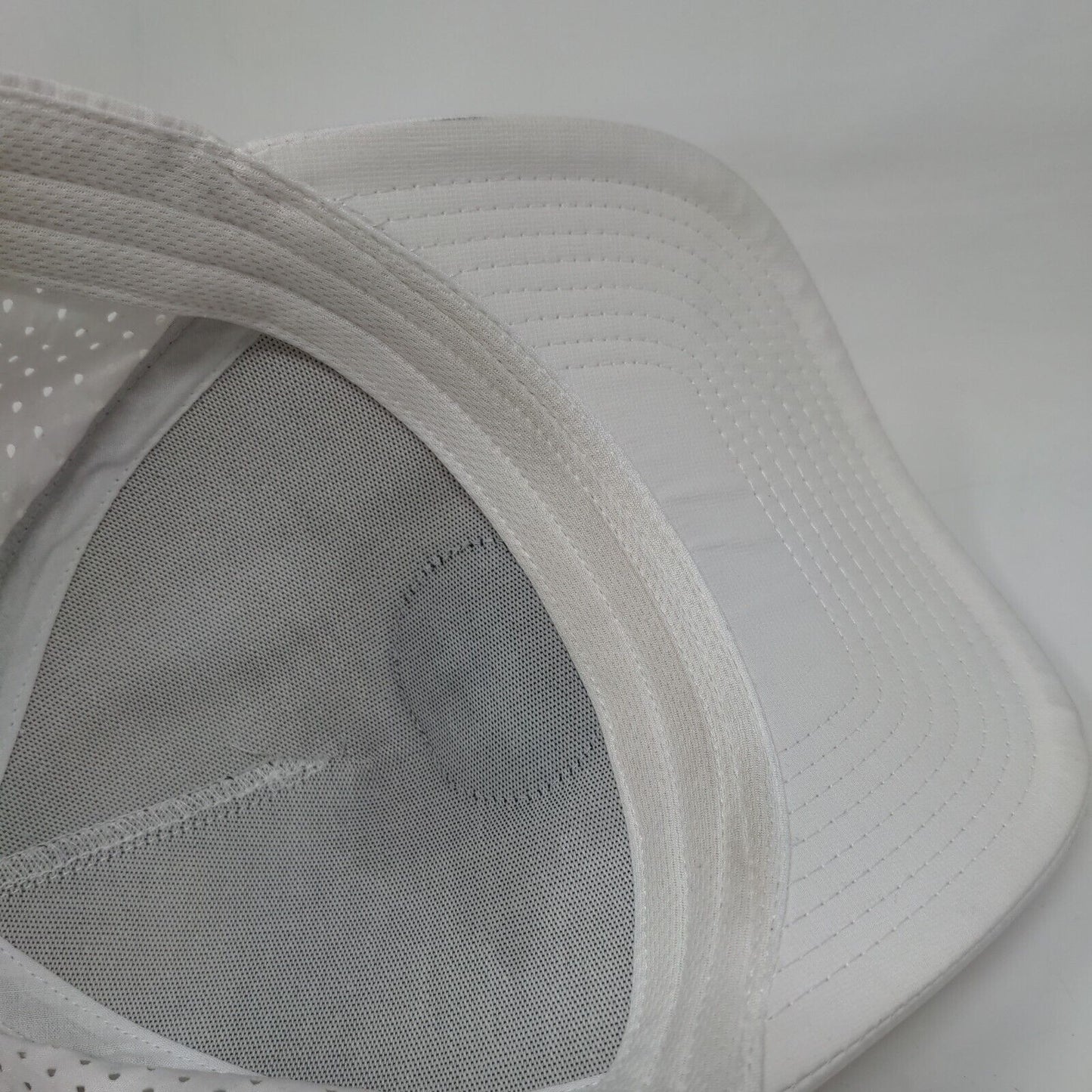 Tampa Bay Baseball Snapback Hat White One Size Breathable Zapped Blackhawk