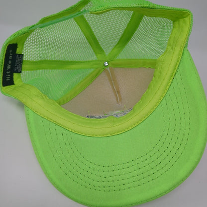 Idaho River Sports 1987 Snapback Trucker Hat Green One Size Mesh Back