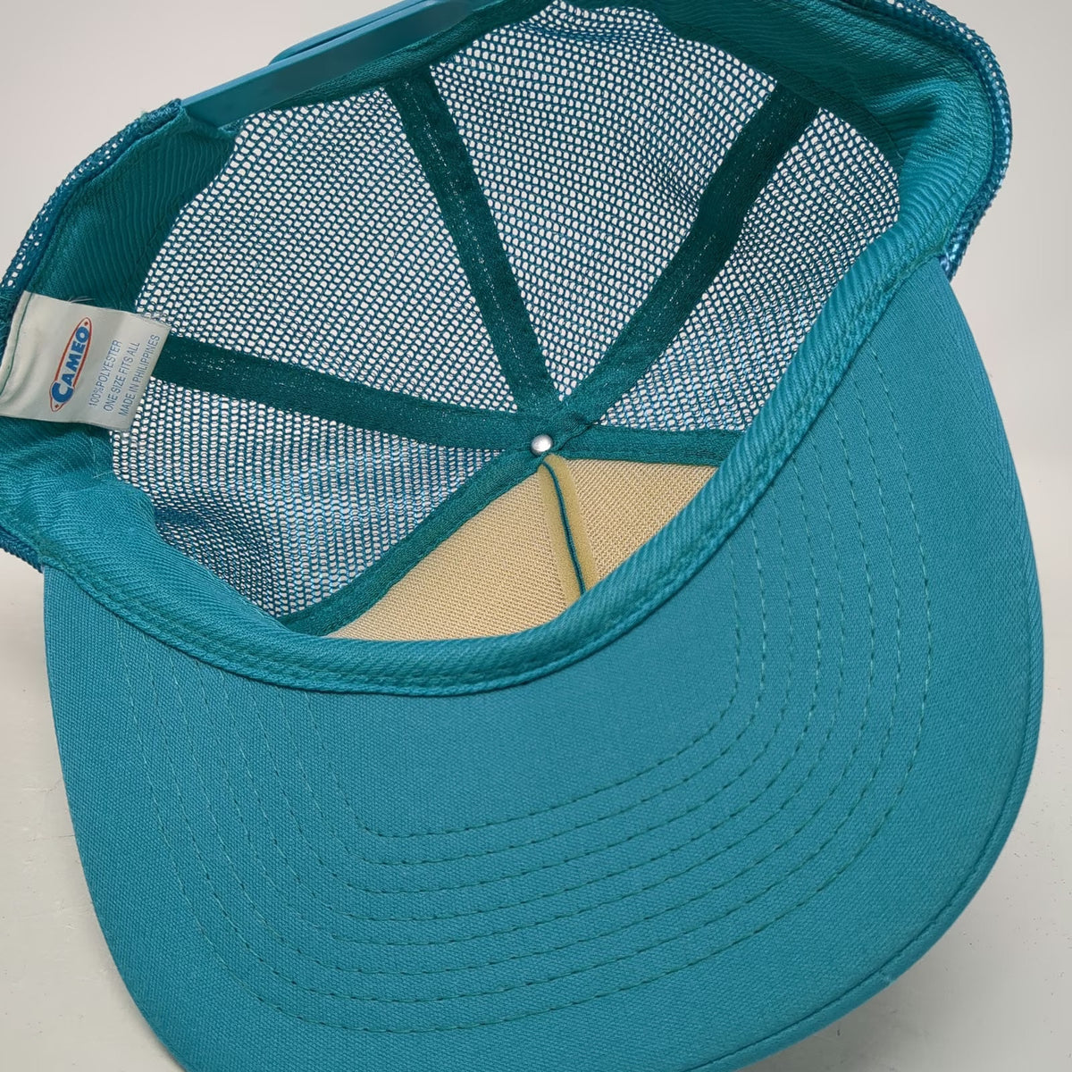 Cameo Trucker Hat Blue OSFM Gem Supply Co-op Ace Hardware Idaho Mesh Snapback