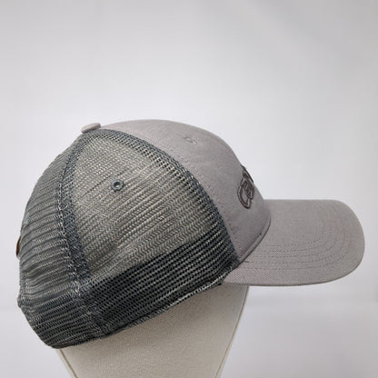 Carhartt Snapback Mesh Back Trucker Hat Gray One Size Solid Adjustable