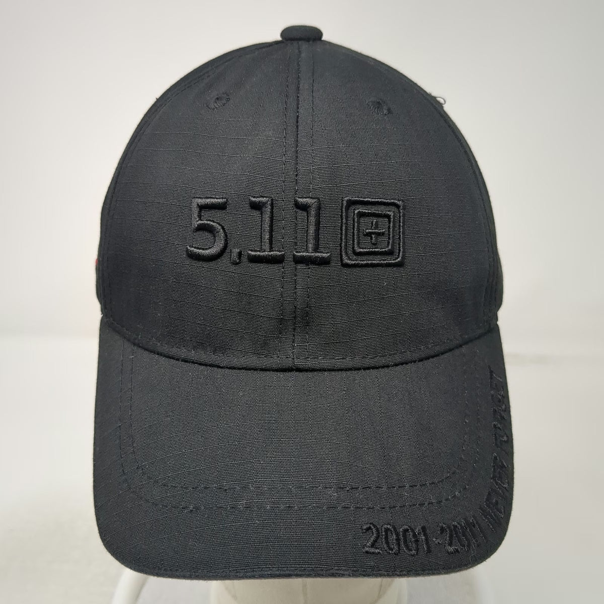 5.11 Tactical Baseball Cap Black One Size Strapback 9/11 Anniversary 2011 Hat