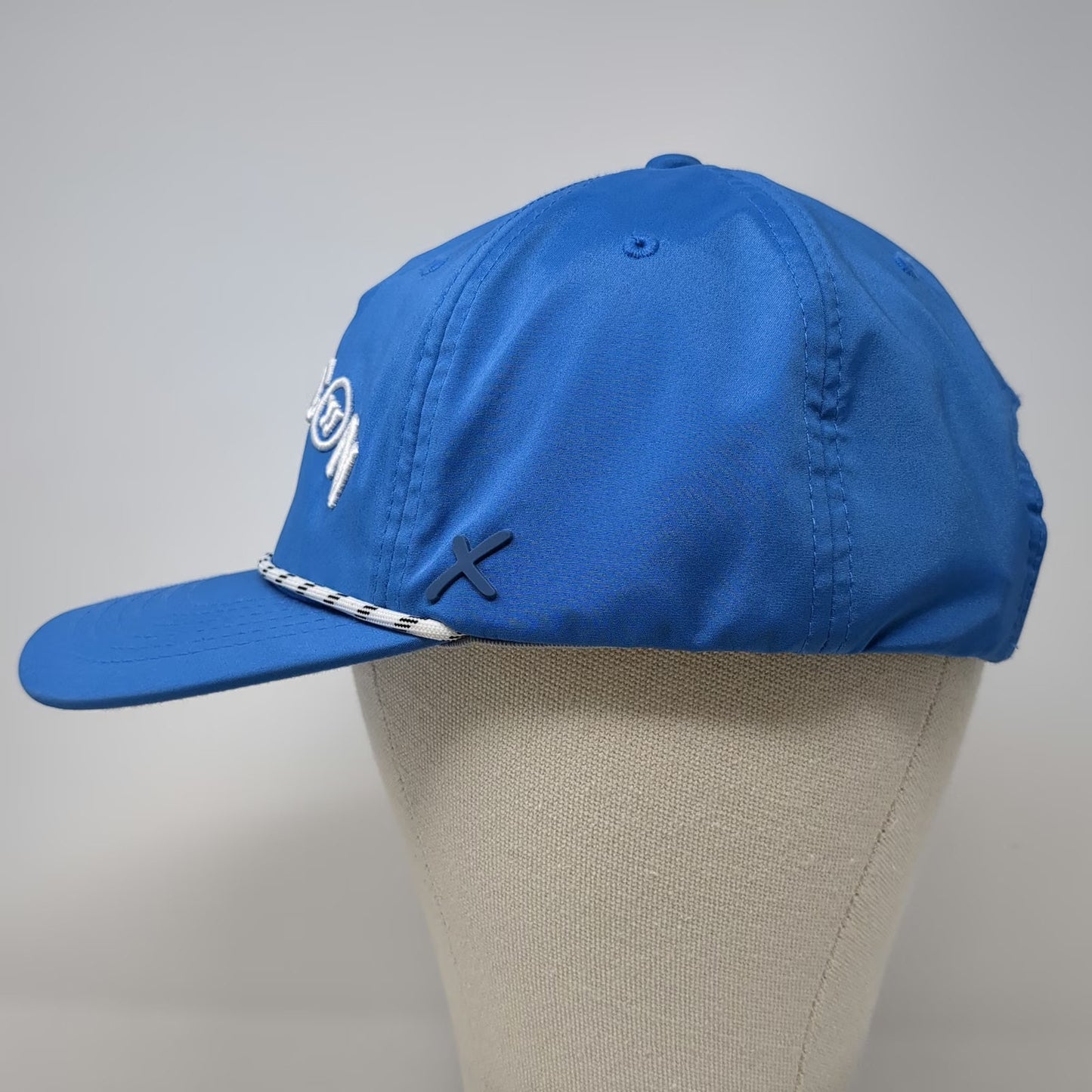 CapX 5 Panel Blue One Size Lacrosse MANCON 2025 Rope Snapback Hat Polyester