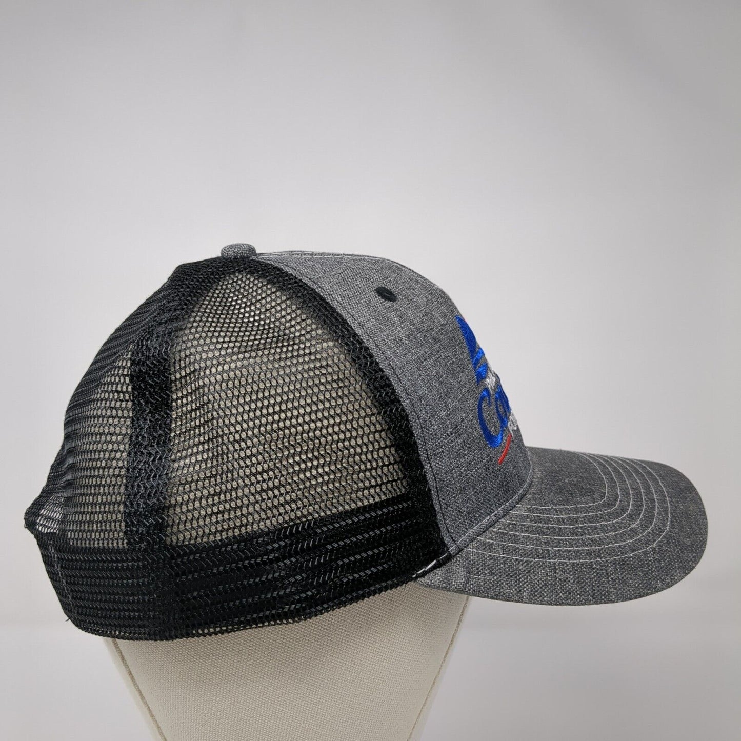 Phil Meador's Courtesy Ford Lincoln Snapback Trucker Hat Gray One Size Mesh Back