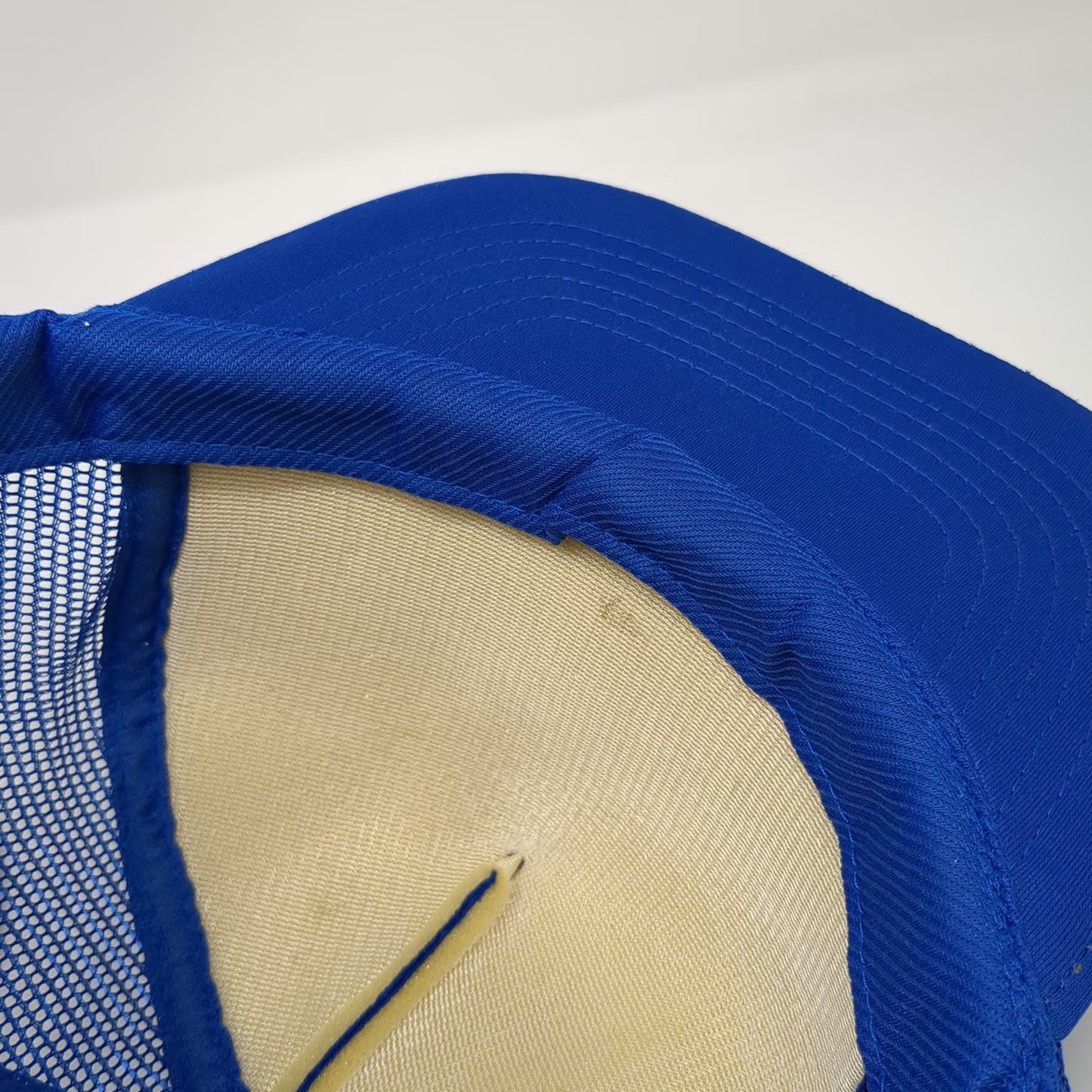 SWR Blue Vintage Trucker Hat Damn Seagulls Novelty Bird Poop Mesh Snapback