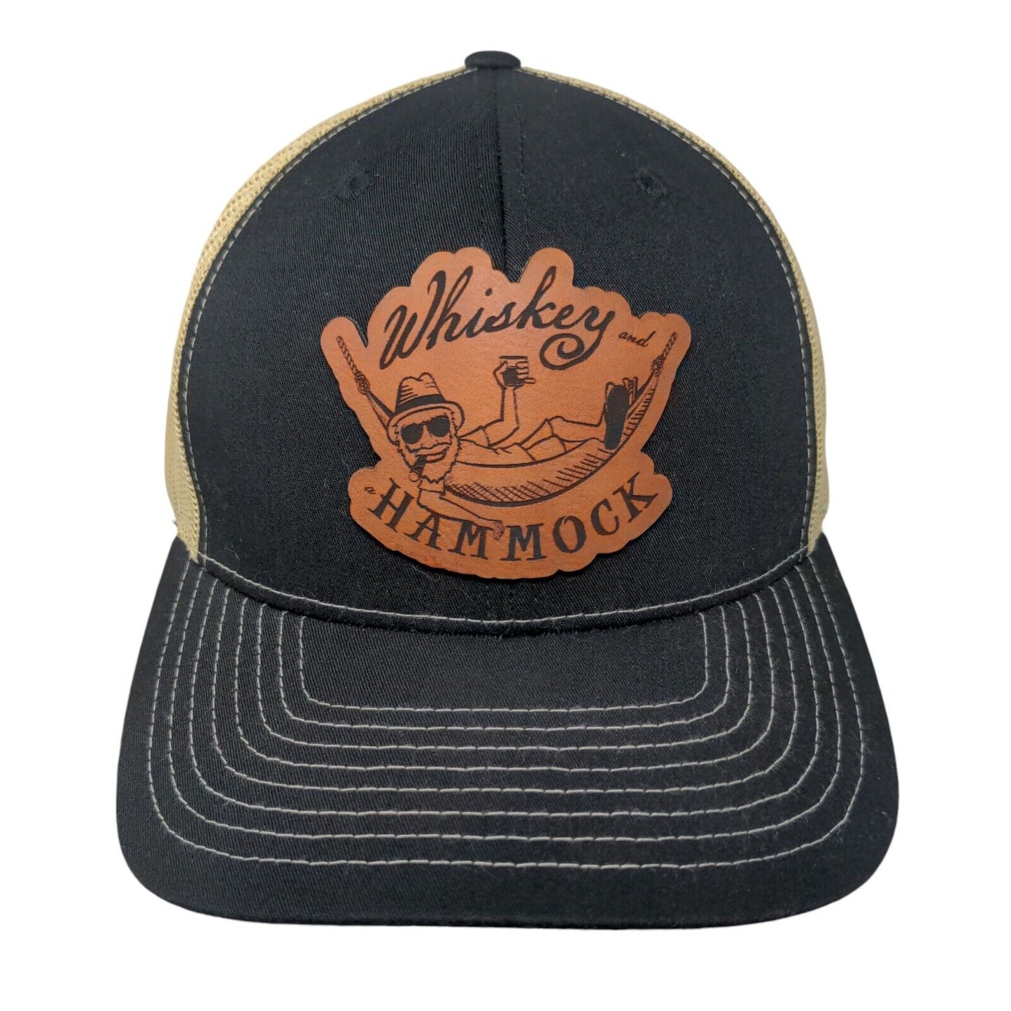 Whiskey And Hammock Snapback Trucker Hat Multi One Size Richardson