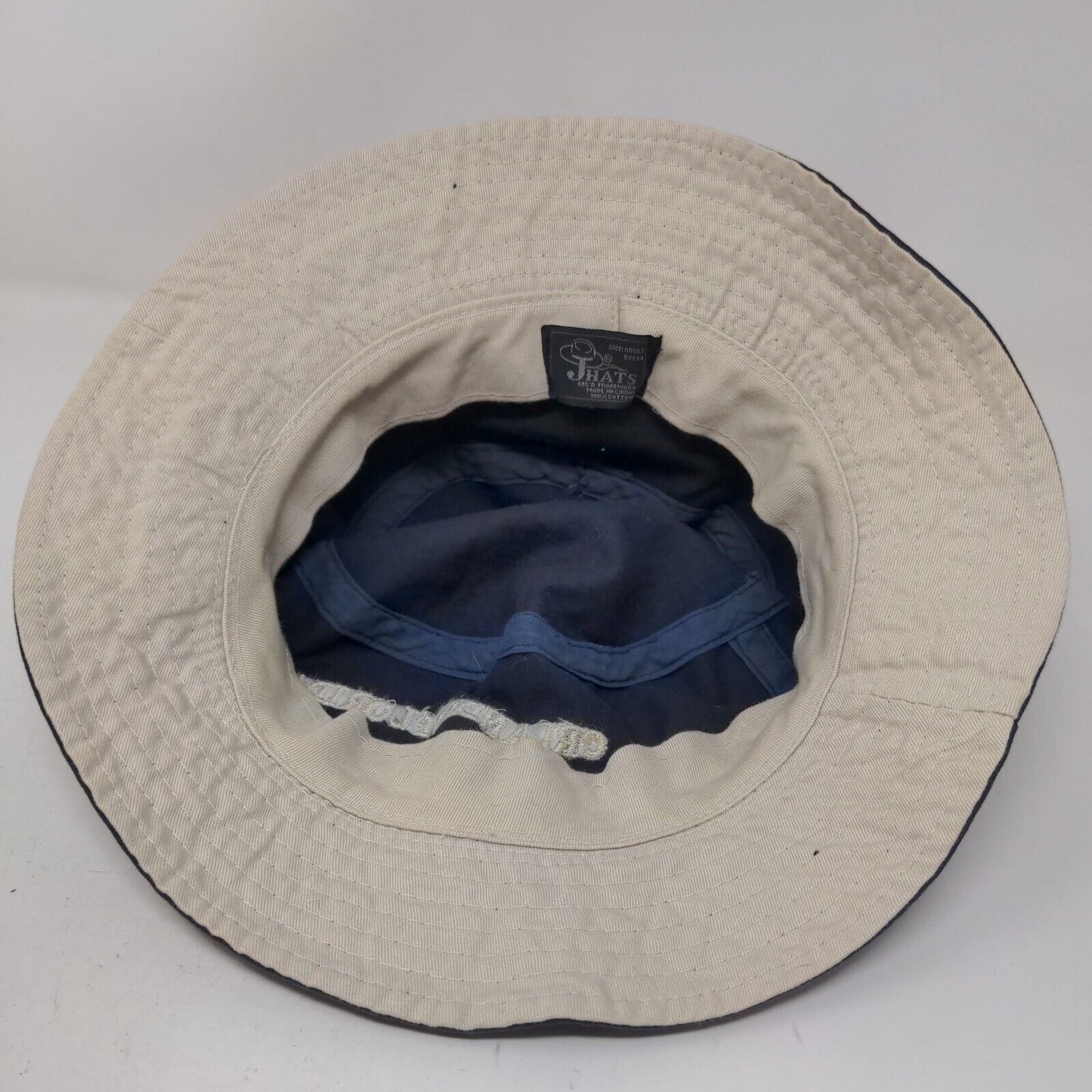 Orlando Florida Bucket Hat Blue Adult Embroidered Vent Holes Outdoor