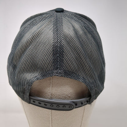 Letter N Snapback Mesh Back Trucker Hat Black OSFA Port Authority