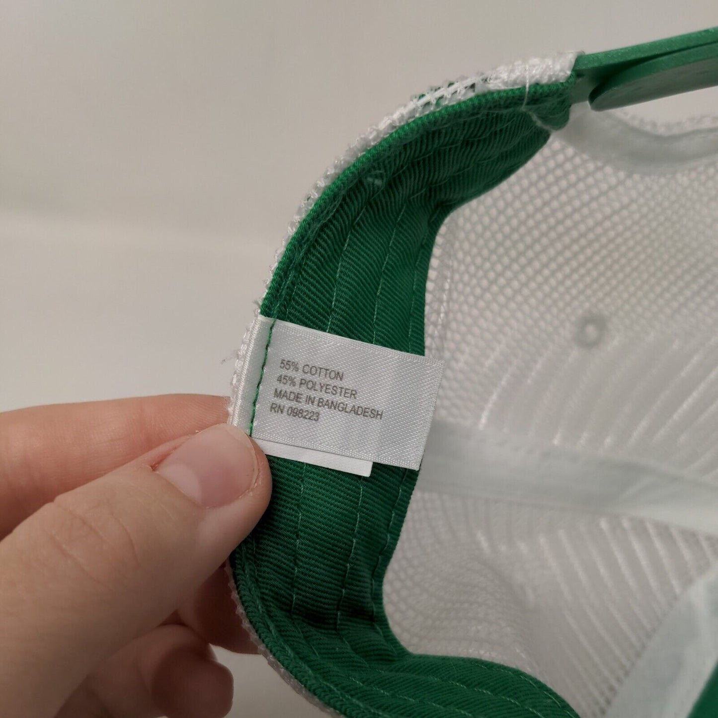 Academy Sports + Outdoors Snapback Trucker Hat Green One Size Mesh Back