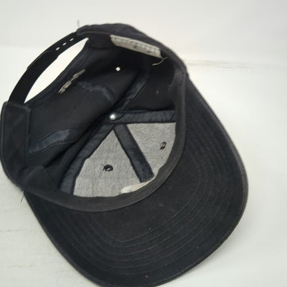 Oakley Software 1242 Snapback Hat Black One Size Logo Made in USA Vintage Rare