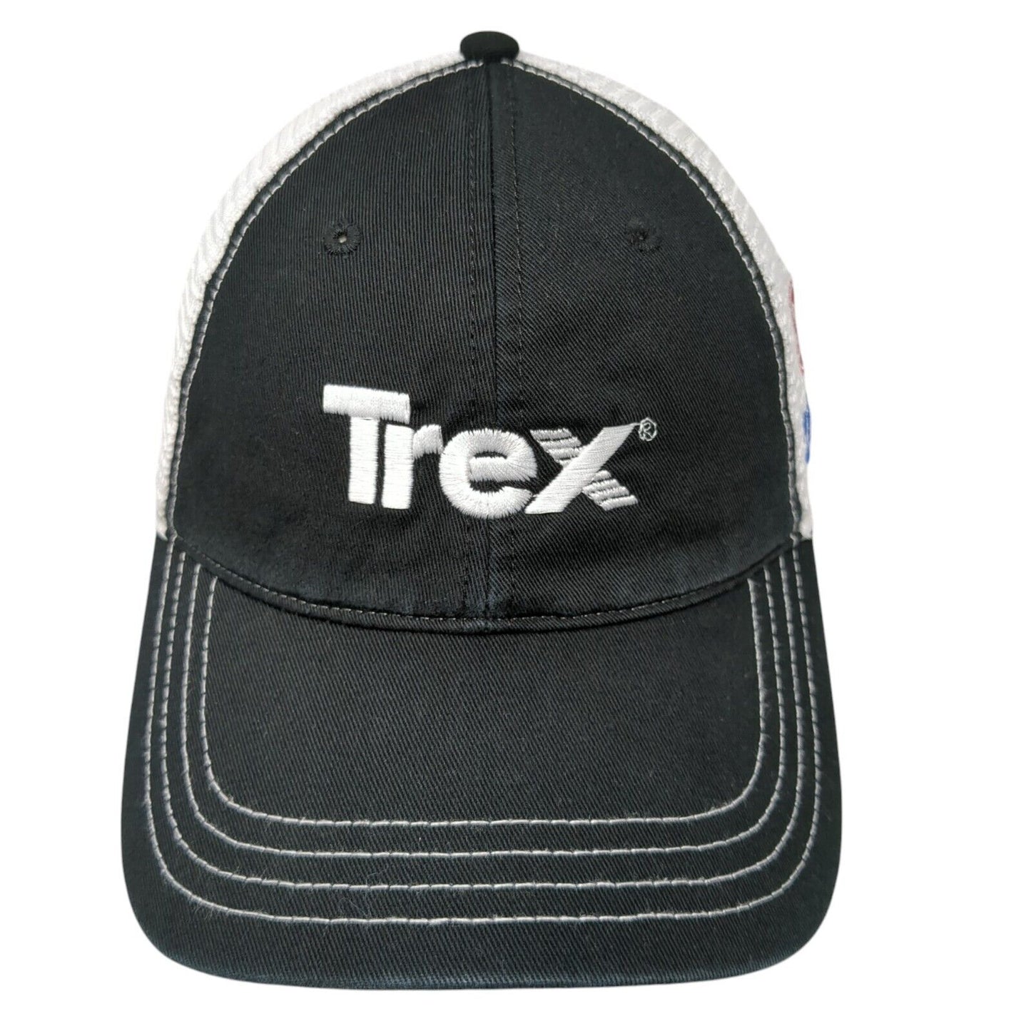 Trex 84 Lumber Snapback Trucker Hat Black M/L Adjustable Mesh Back Richardson