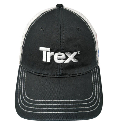 Trex 84 Lumber Snapback Trucker Hat Black M/L Adjustable Mesh Back Richardson