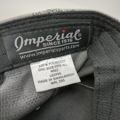 Imperial Snapback Hat Gray One Size TPC Las Vegas Golf Rope Camo Knit Polyester