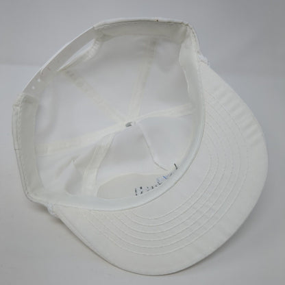 Koch Snapback Rope Hat White One Size Adjustable Embroidered Outdoor