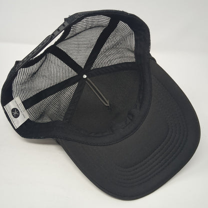 Mama Snapback Trucker Hat Black One Size Adjustable Mesh Back Tiny Trucker Co.