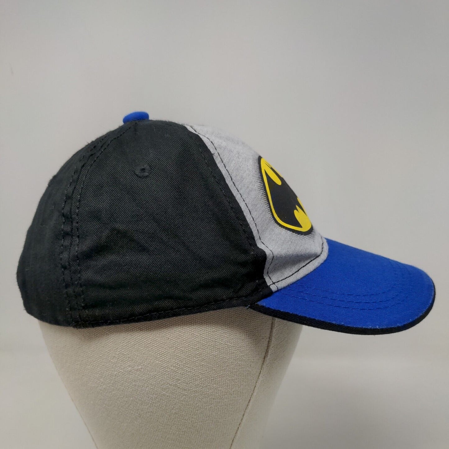 Batman Boy's Snapback Hat Multicolor Size OSFM Graphic Logo Adjustable