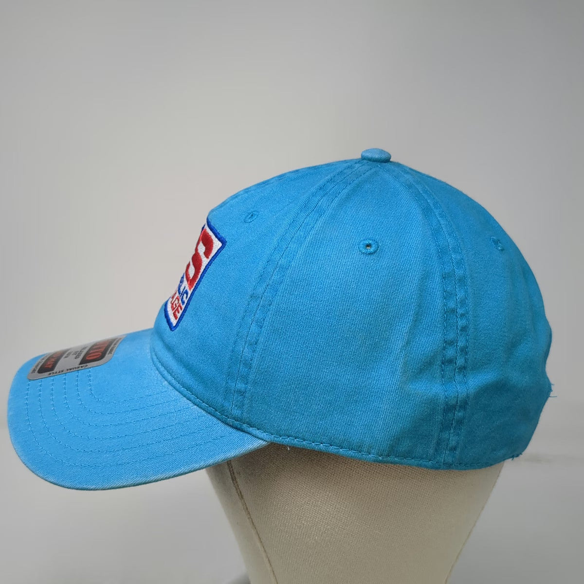 Otto Baseball Cap Blue One Size Republic Storage Patch Relaxed Fit Slideback Hat