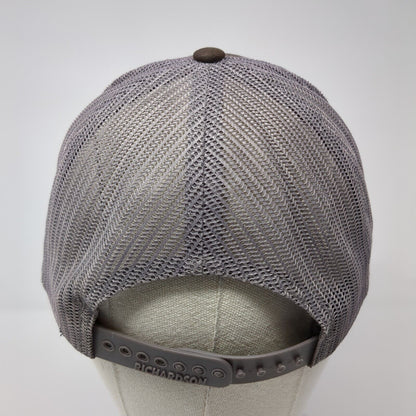 ♡J Ranch Snapback Trucker Hat Black One Size Adjustable Mesh Back Richardson