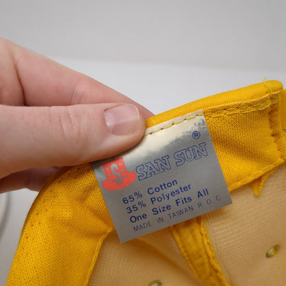 Silver Bros. Bart George Buhl & Jerome Idaho Snapback Hat Yellow OS San Sun