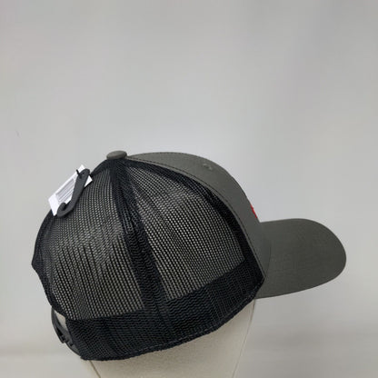 Scheels Meridian Snapback Trucker Hat Gray OSFM Mesh Back W/Tags