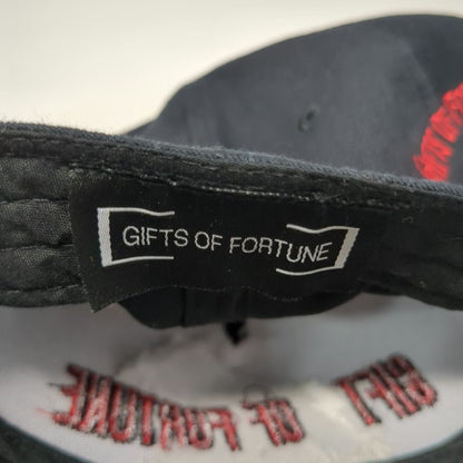 Gifts of Fortune 5 Panel Black One Size Hat Skull Headdress Snapback Warriors