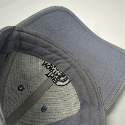 The North Face Baseball Cap Gray OSFM Embroidered Logo Since 1966 Slideback Hat