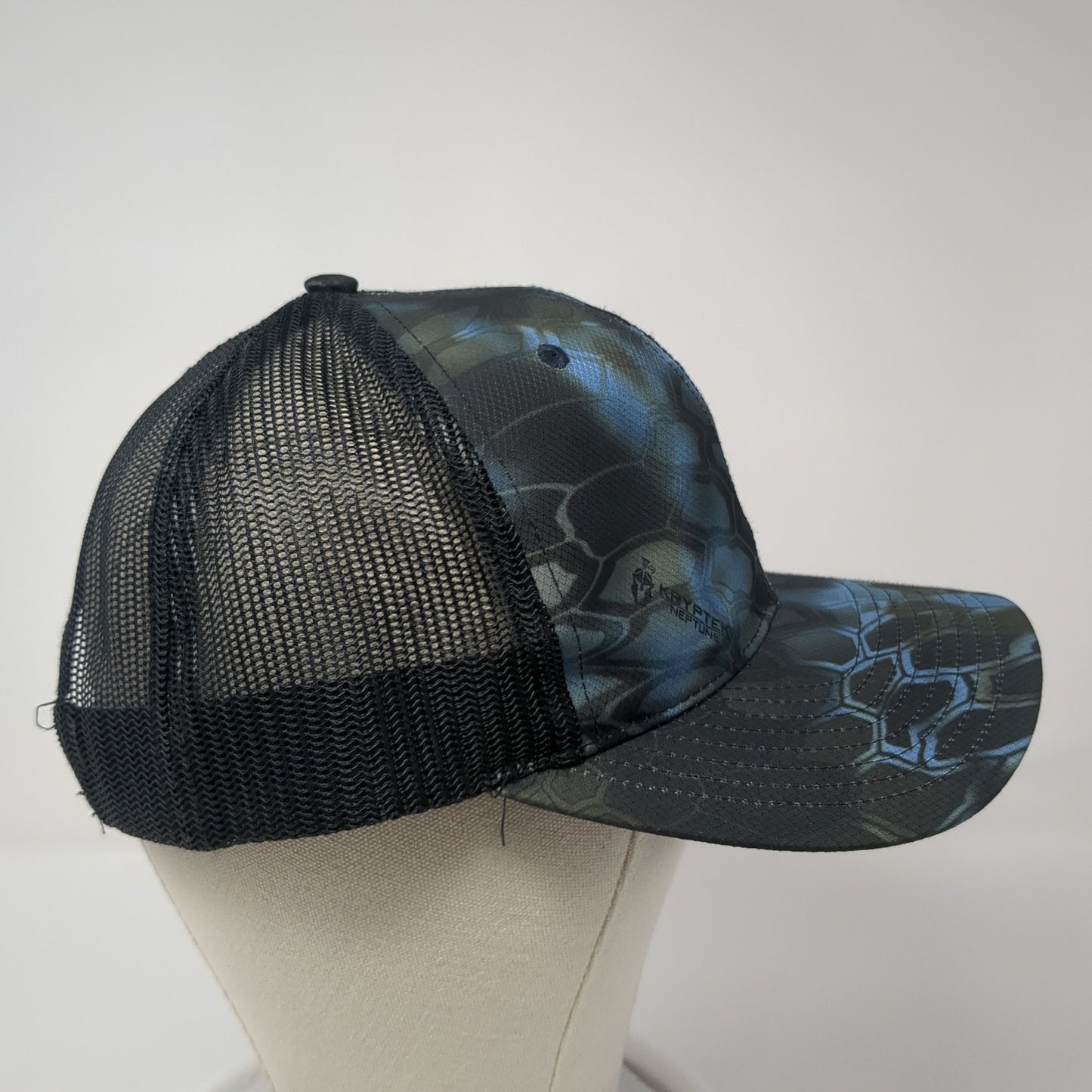 RS Industrial Snapback Trucker Hat Multicolor One Size Mesh Back Camo