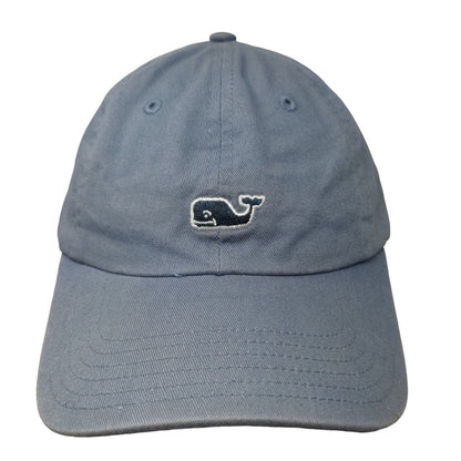 Vineyard Vines Slideback Hat Blue One Size Adjustable Embroidered 6 Panel