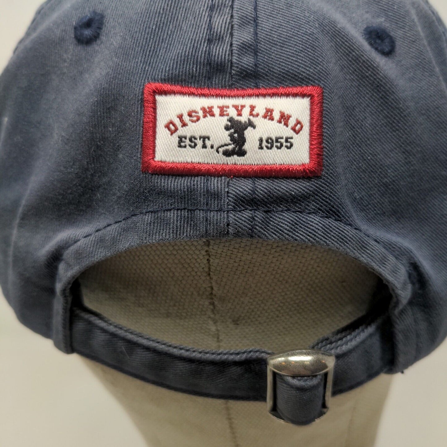 Disneyland Resort Men's Slideback Hat Blue Size OSFA Embroidered Mickey Logo #55