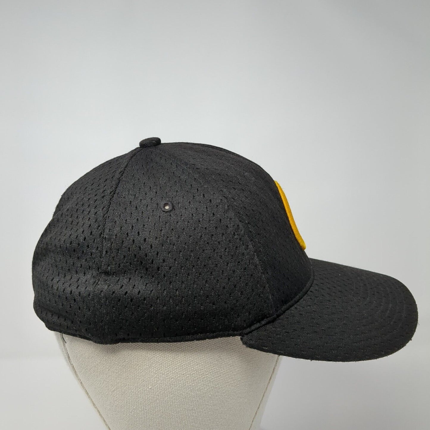 Richardson Fitted Hat Black 6 7/8-7 Embroidered Breathable Pro Model System5