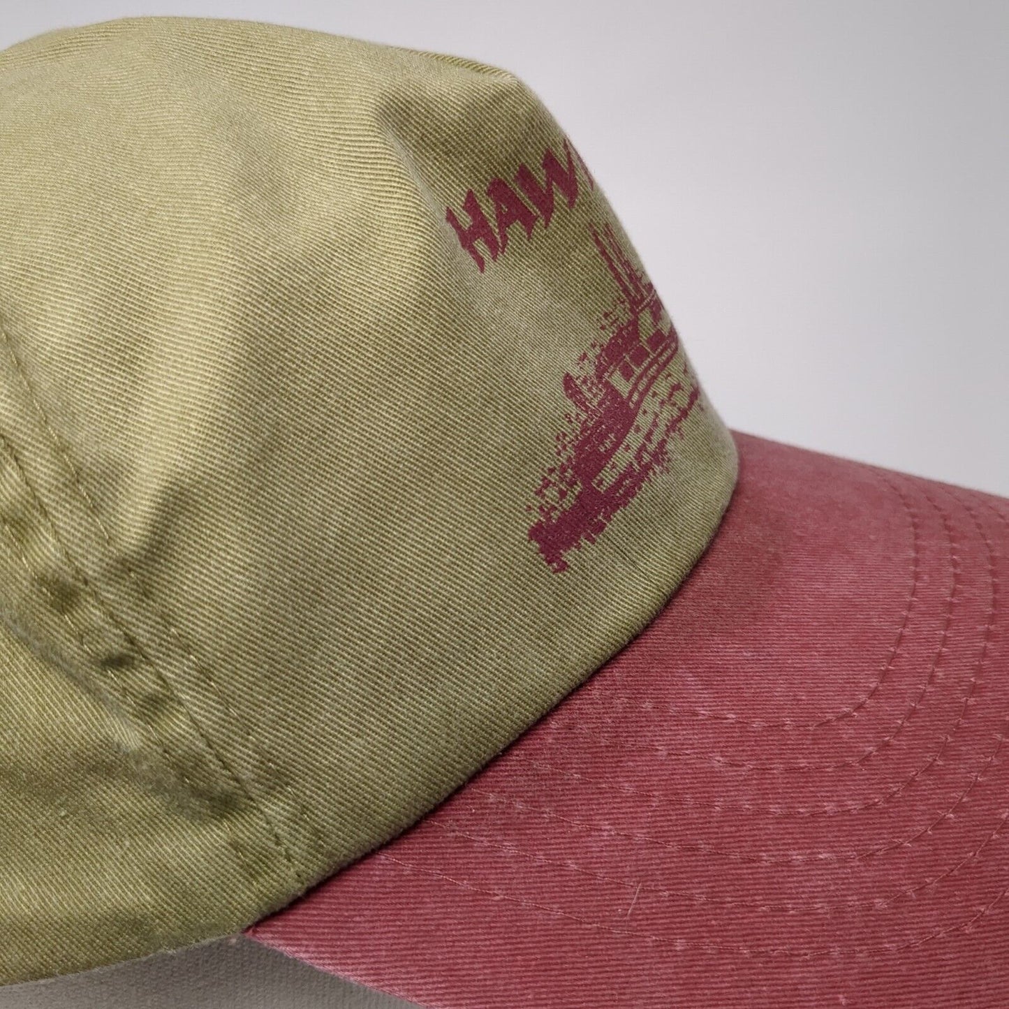 Hawk II Slideback Hat Multi One Size Adjustable Colorblock Vent Holes