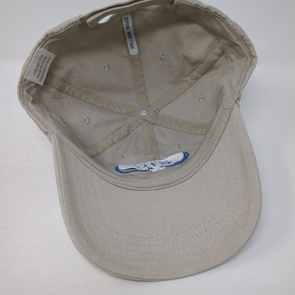 BTC Community Minded Just Like You Baseball Cap Beige One Size Adjustable Cotton