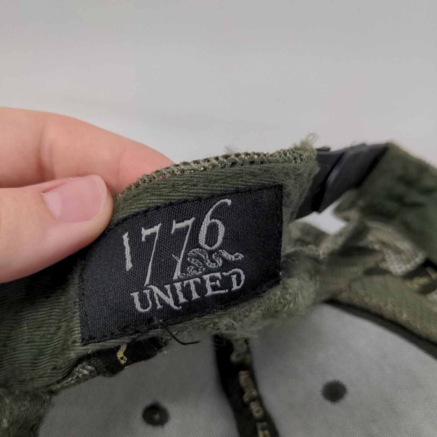1776 United Snapback Mesh Back Trucker Hat Multi One Size Colorblock