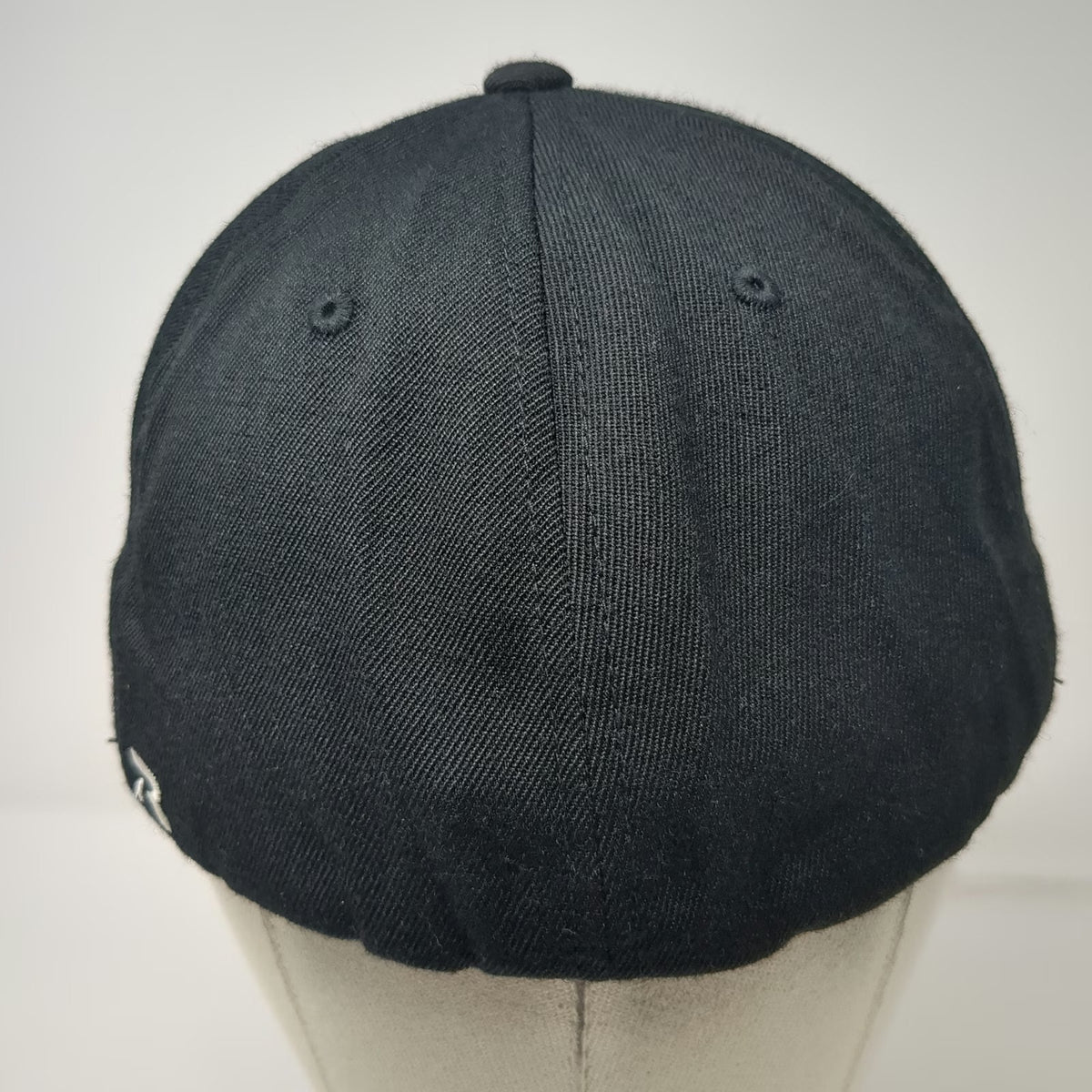 Richardson Baseball Cap Black XL DentTEC Flexfit Stretch Fit Hat Acrylic Wool