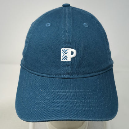 Peet's Coffee Baseball Cap Blue One Size Adjustable Cotton Slideback Hat Mug
