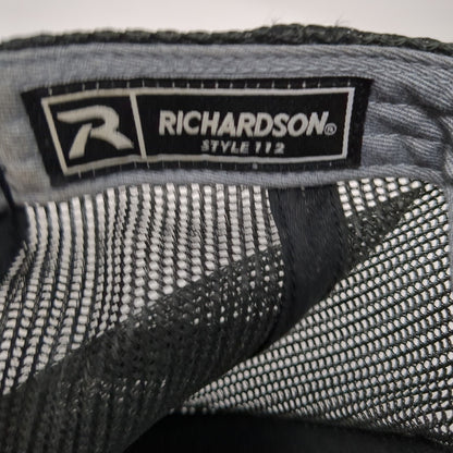 Whiskey Bent Hat Co. Snapback Trucker Hat Gray One Size Mesh Back