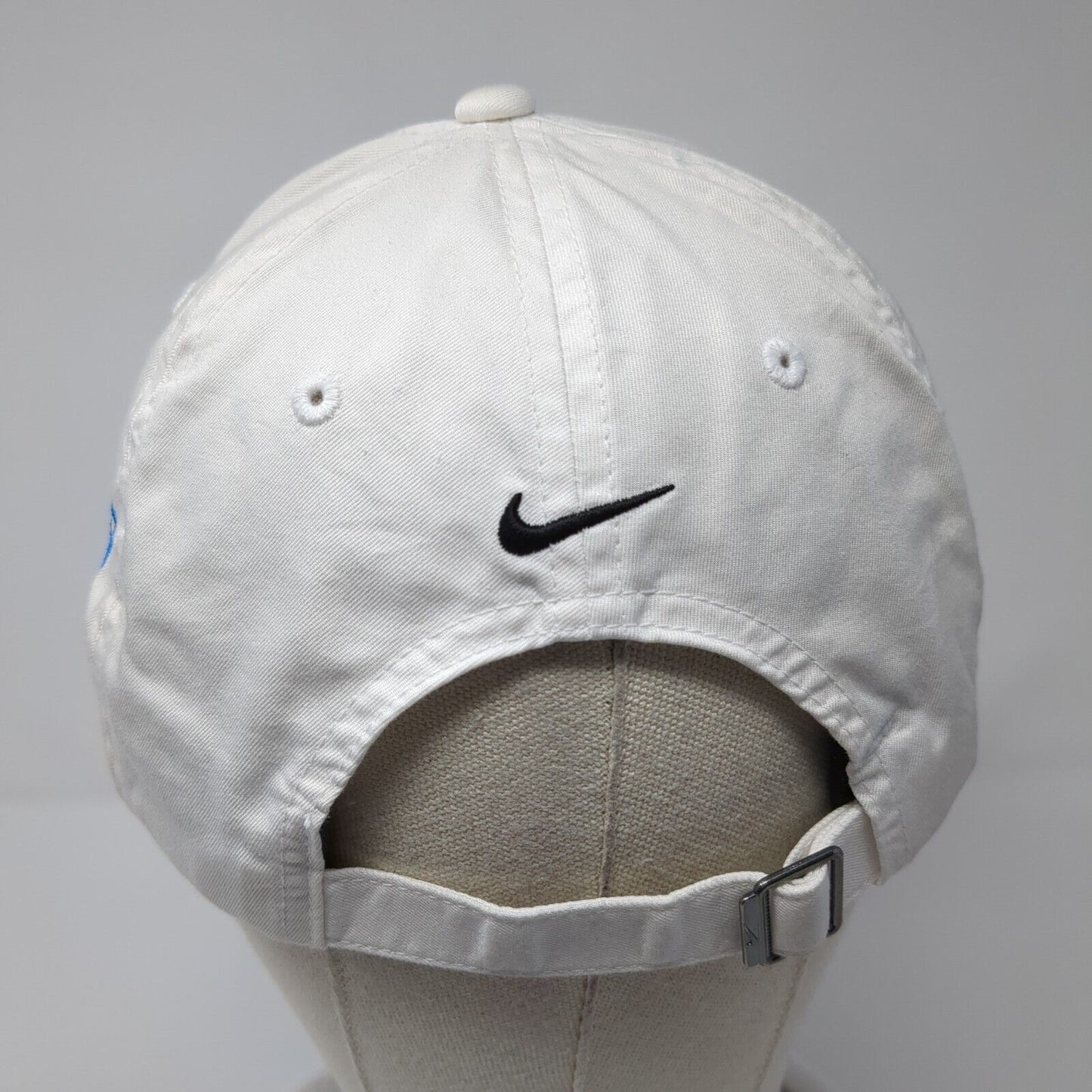 Albertsons Media Collective Slideback Hat White One Size Dri-Fit Nike